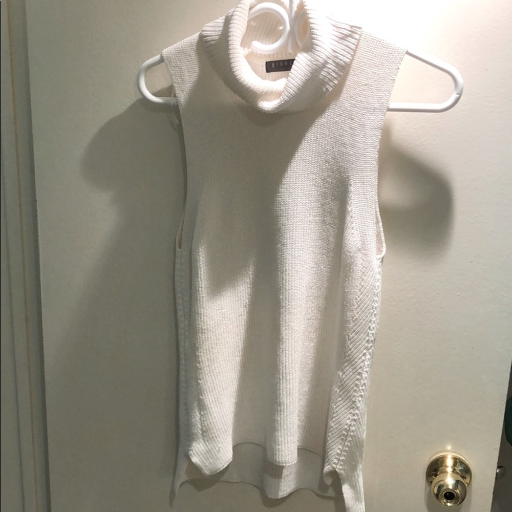 Long knit tank